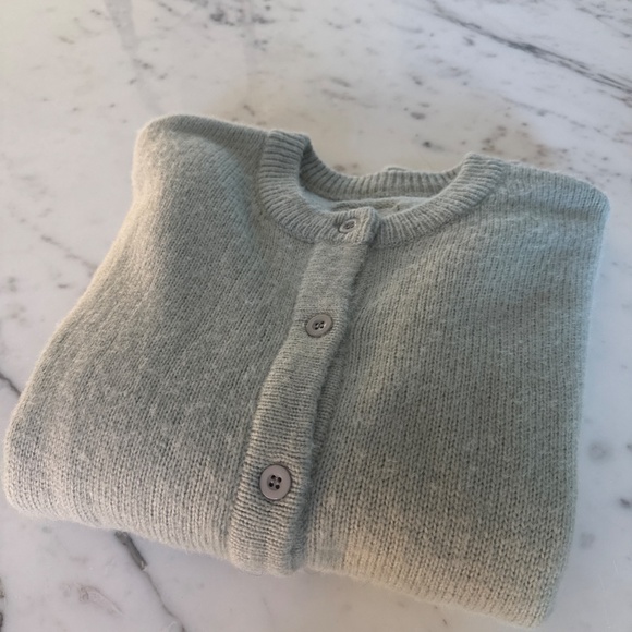 Daily Drills green (Harbor) button cardigan  Xs/sm - Picture 8 of 8